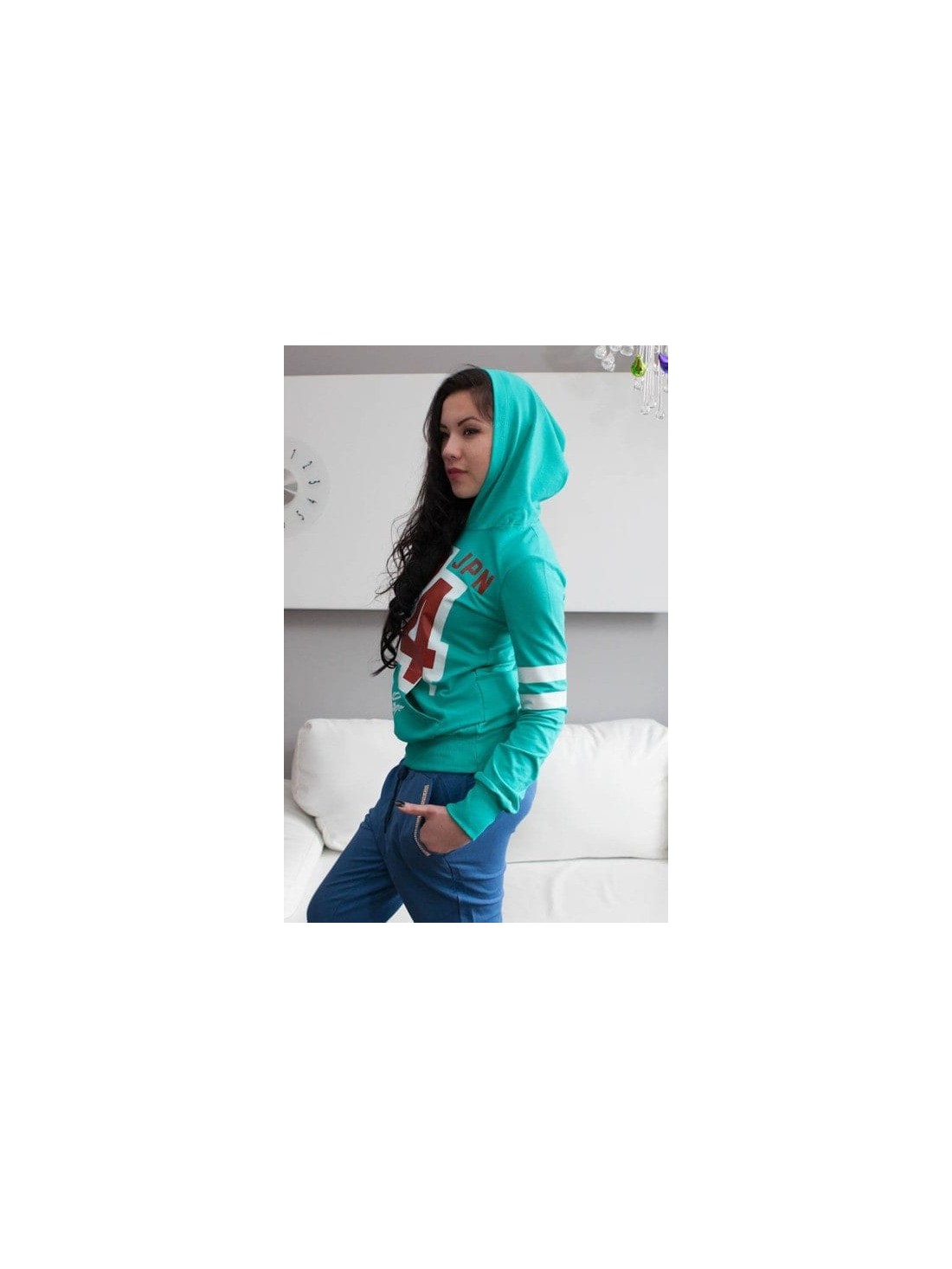 Mint printed sweatshirt 98-1 - Online store - Boutique